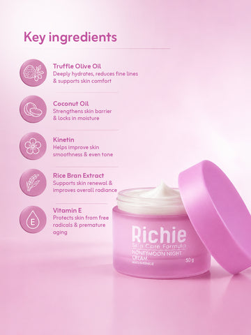 Honeymoon Anti-Wrinkle Firming Night Cream (50g) - كريم ليلي ضد التجاعيد