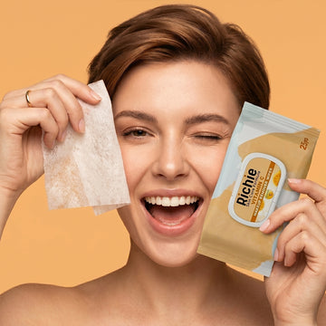 Richie Vitamin C Makeup Remover Wipes (25 Pcs)