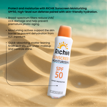Richie Sun Screen 50+ Spray 150 ml - سبراي حماية الشمس